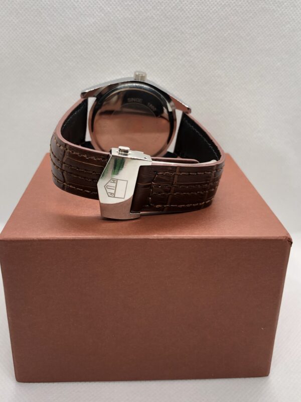 Tag Heuer Leather Strip Watch - Image 3