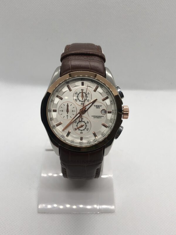 Tissot Leather Strip Watch